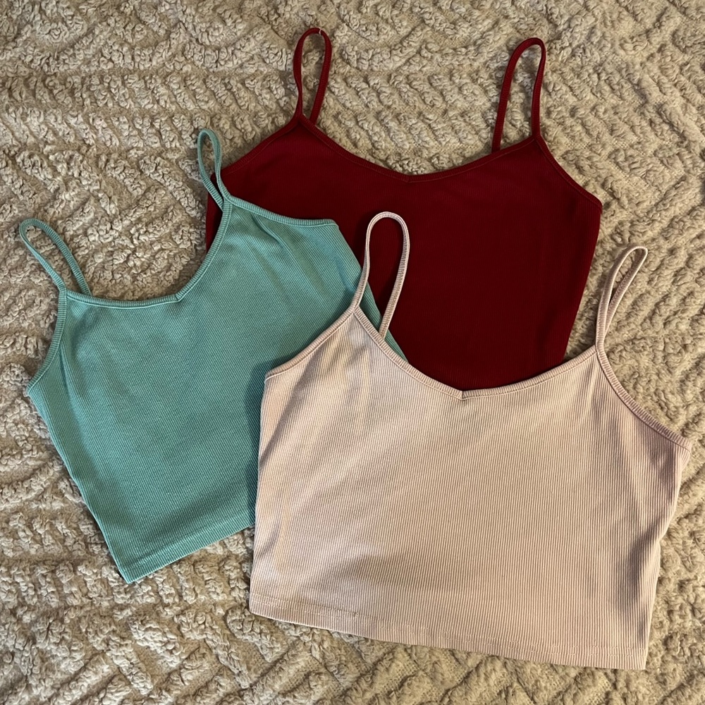 Shein | Bundle of Three Cropped Tanks!